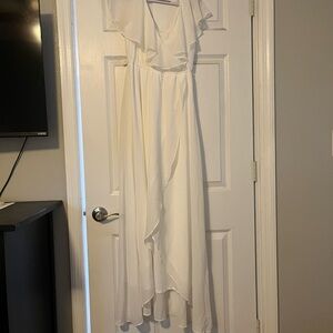 Baltic Born White High Low Dress